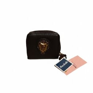 Juicy Couture Black Wallet with Gold Emblem
